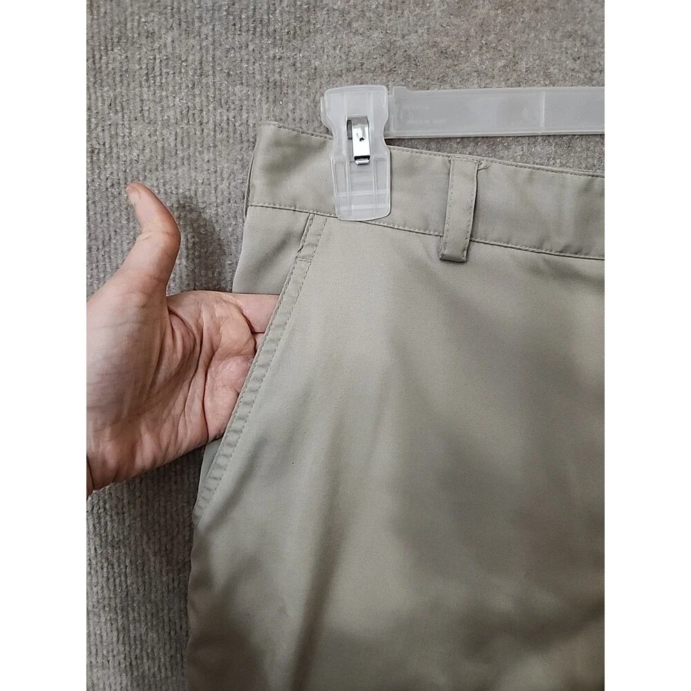 Nike Dri Fit Golf Pants Mens 32x30 Tan Performance Stretch Lightweight_2